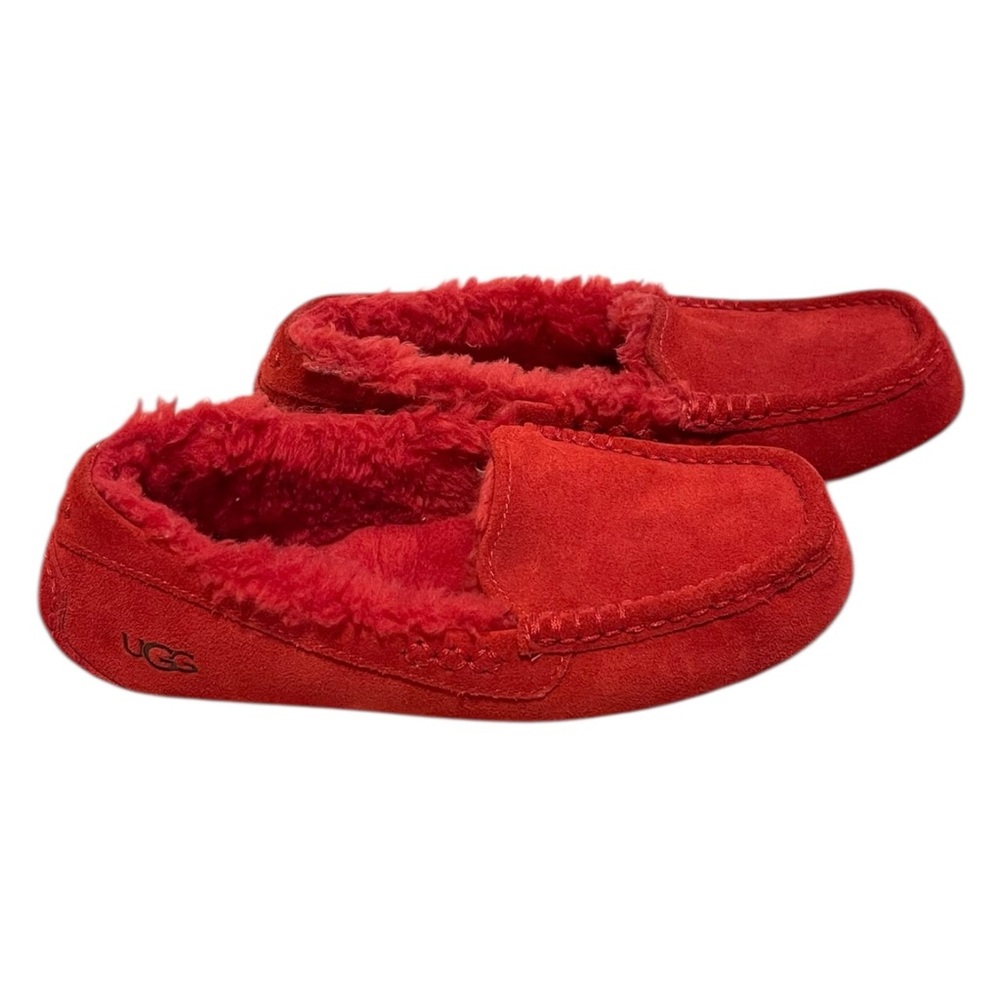 UGG Women's Red Cozy Moccasin Slippers - Picture 4 of 10